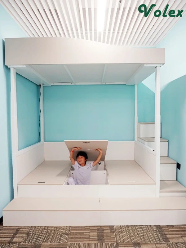 Volex Elevate loft bed with tatami& storage -Vaka China factory
