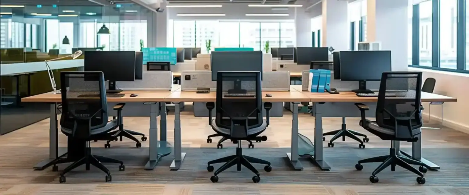 Vaka China Adjustable Bed Factory & Standing Desk Manufacturer Office Projects